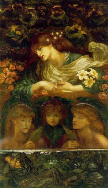 Dante Gabriel Rossetti The Blessed Damozel china oil painting image